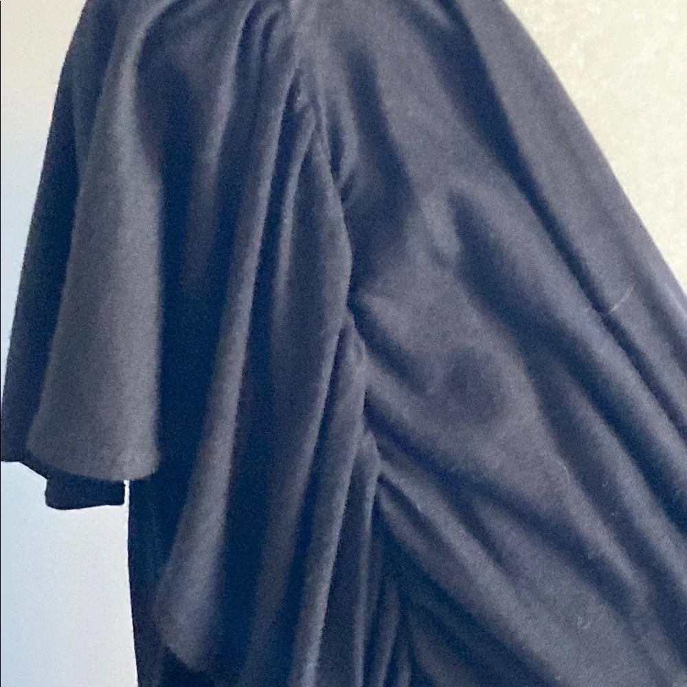 MICHAEL Michael Kors Black Asymmetrical Cowl Neck Tunic Top - Picture 4 of 10